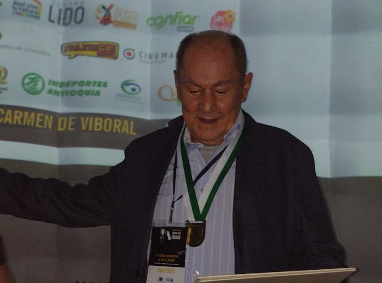Durante el Festival, el director de cine Jorge Alí Triana recibió por parte de la Asamblea de Antioquia la Orden al Mérito Cívico y Empresarial Mariscal Jorge Robledo