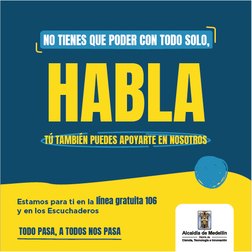 HABLA tú también puedes apoyarte en nosotros