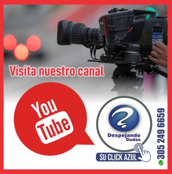 Visite nuestro canal en YouTube