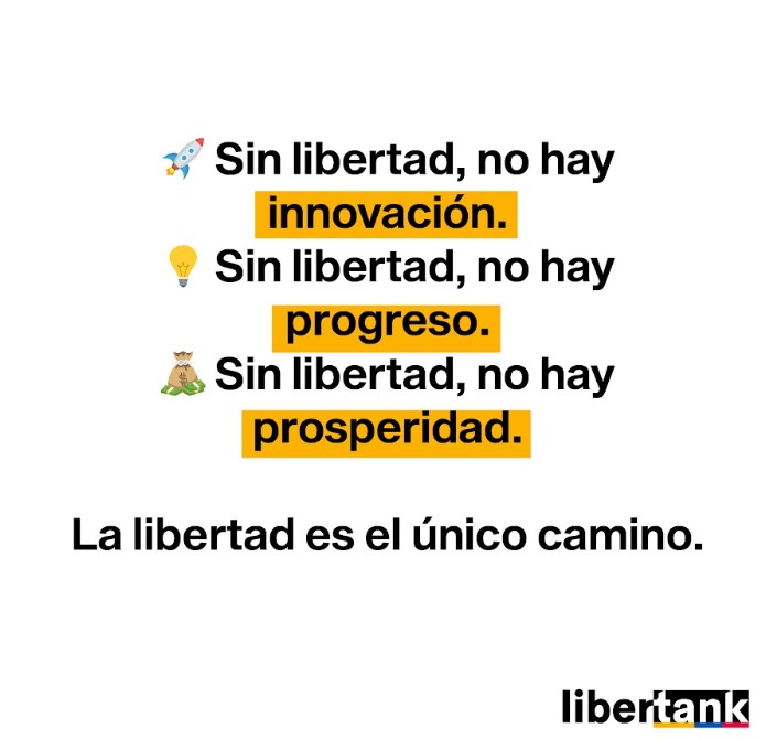 La libertad es el único camino