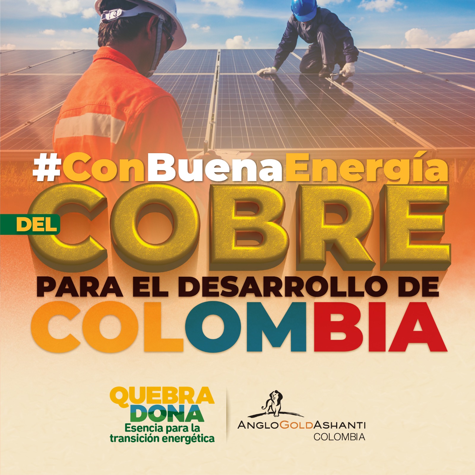 Con buena energía del cobre para el desarrollo de Colombia. Clic acá